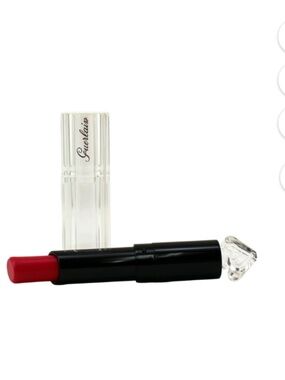 Guerlain La Petite Robe Noire Lipstick in “Neon Pump”